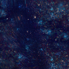Wall Mural - galaxy illustration, space background with stars, nebula, cosmos clouds