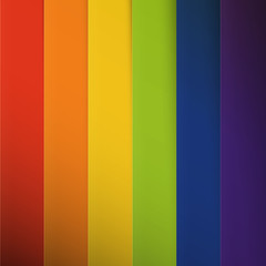 Poster - Abstract colorful rainbow stripes background. Design background