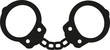 Hand cuffs icon