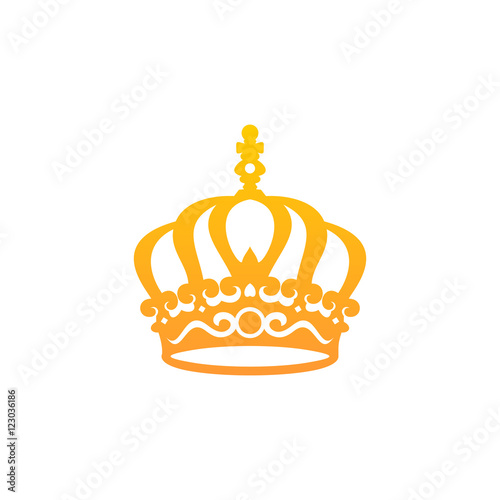 Download King Crown Logo Icon Stock Vector | Adobe Stock