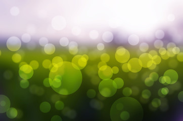 Wall Mural - dark green abstract backgrounds with bokeh