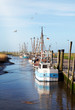 © Gabriele Rohde - Kutterhafen mit Krabbenkutter in Spieka-Neufeld an der Nordseeküste