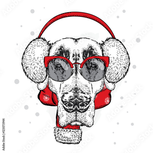 cute-puppy-in-earmuffs-and-a-scarf-vector-illustration-for-a-card-or-poster-print-on-clothes-beautiful-dog-new-year-s-and-christmas-winter-warm-clothes