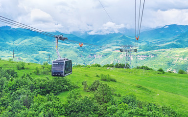 Wall Mural - The ride on Wings of Tatev cableway, Armenia