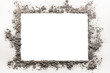 © domagoj8888 - Ash, dirt, dust, sand frame on a white background