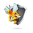 Bee Mascot Design