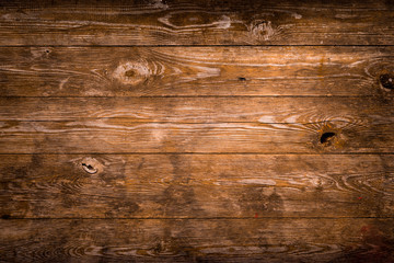 Poster - Rustic wood planks background