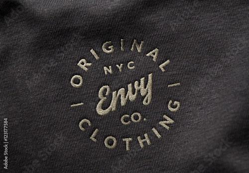 Download Embroidered Logo Mockup Stock Template Adobe Stock