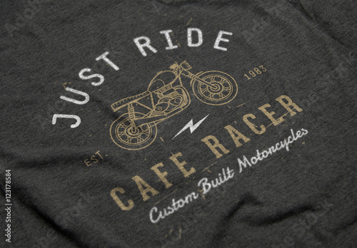 Download Close Up T Shirt Mockup 1 Stock Template Adobe Stock