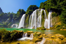 Bangioc Waterfall In Caobang, Vietnam