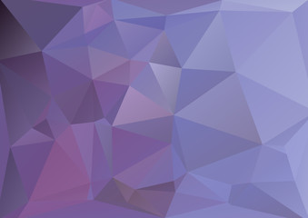 Sticker - blue violet background