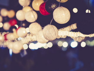 Lights decoration Party Event Festival outdoor bokeh