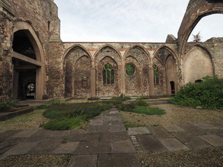 Canvas Print - St Peter ruined church in Bristol