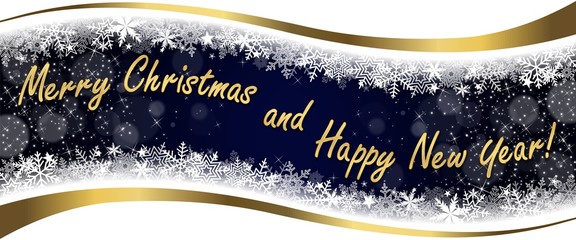 Wall Mural - Merry Christmas and happy New Year (bn) 