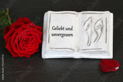 Geliebt und unvergessen kaufen Sie dieses Foto und finden Sie