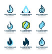 Natural gas symbols (3)