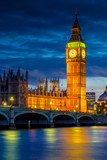 Fototapeta Londyn - Big Ben at Night