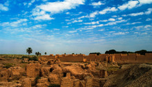 Panorama Of Babylon Ruins, Hillah, Iraq