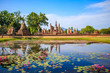 sukhothai historical park, thailand.