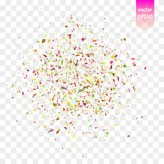 Sticker - Vector confetti pieces