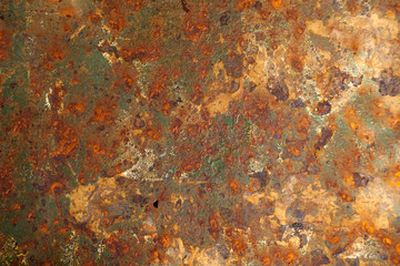 Rusty metallic background