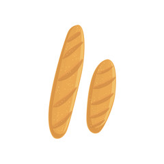 Poster - Two Baguette Bakery Assortment Icon