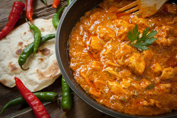 Wall Mural - Butter chicken curry