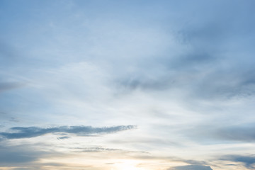 Wall Mural - peaceful sky background