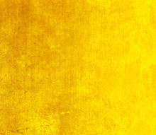 Yellow Grunge Wall For Texture Background
