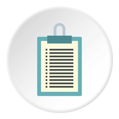 Poster - Document plan icon. Flat illustration of document plan vector icon for web