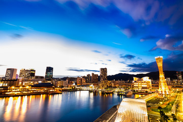 神戸　ベイエリアの夜景