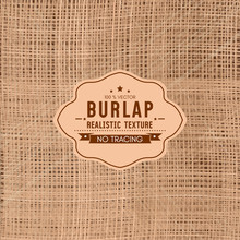 Realistic texture of burlap sackcloth background vector