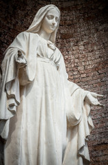 Wall Mural - Statue of Our Lady