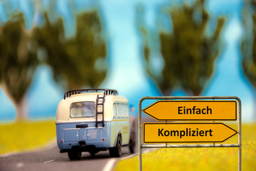 Poster - Schild 135 - Einfach