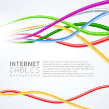 Colorful Network Optic Fiber Cables
