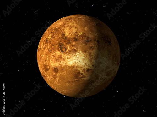 Fotomural Planet Venus done with NASA textures