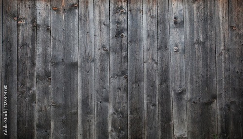 Photo grey grunge wood panels