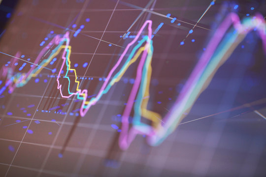 Financial Diagram - going up