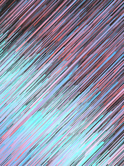 Fototapete - Digital diagonal red and blue lines abstract background. 3d rendering
