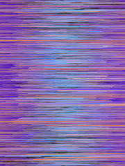 Aufkleber - Digital horizontal red and blue lines abstract background. 3d rendering