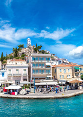 Wall Mural - Poros island in Greece