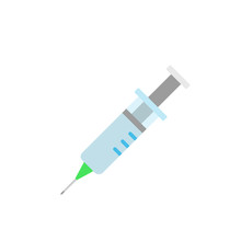 Injection Needle  Vector  Icon