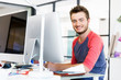 © Sergey Nivens - Young man working in office