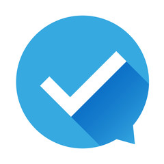 Poster - Check mark icon vector