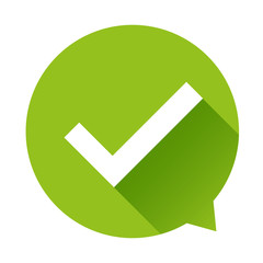 Poster - Check mark icon vector