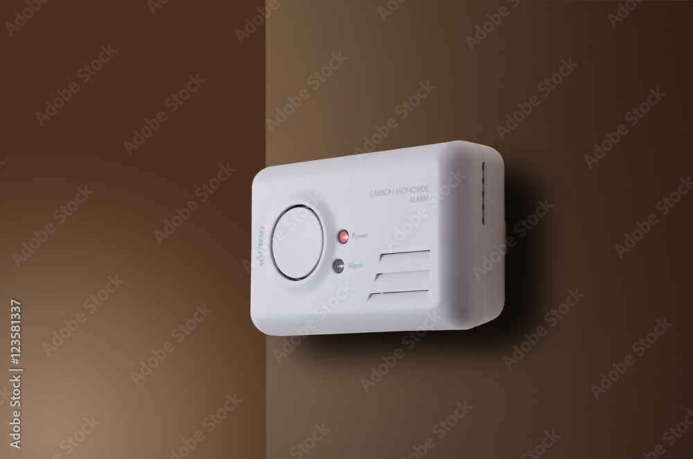 Carbon Monoxide Alarm - obrazy, fototapety, plakaty 