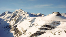 The Swiss Alps In Winter With A View Of Kistenstöckli And Bifertenstock
