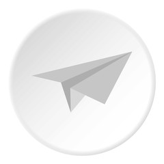 Poster - Paper plane icon. Flat illustration of paper plane vector icon for web