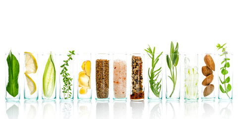 homemade skin care and body scrubs with natural ingredients aloe