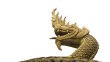 King Of Nagas Isolated With Clipping Path